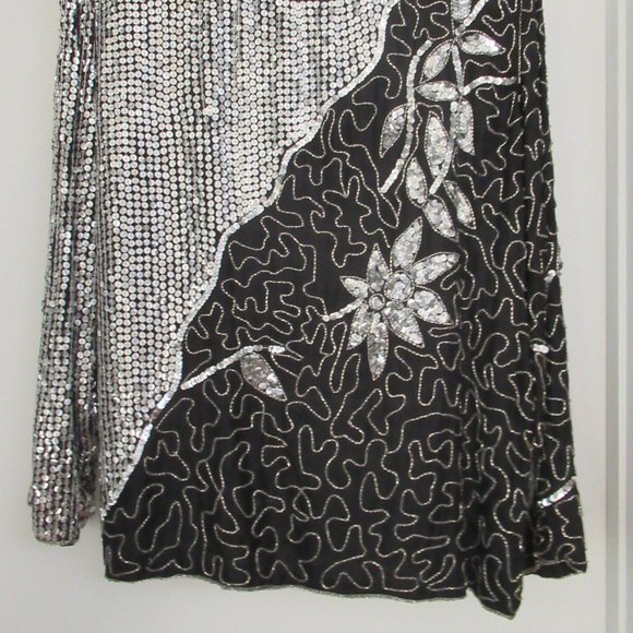 Silk Sequined top - Picture 2 of 2